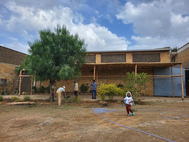 areiten auf dem dach